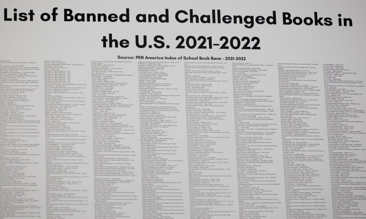 A list of banned and challenged books in the United States