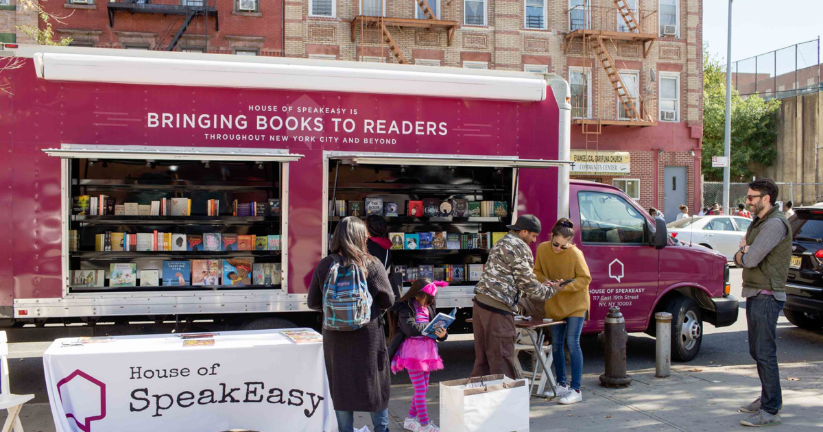 The Poetry to the People book truck tour