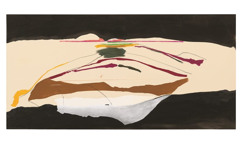 Artwork by Helen Frankenthaler