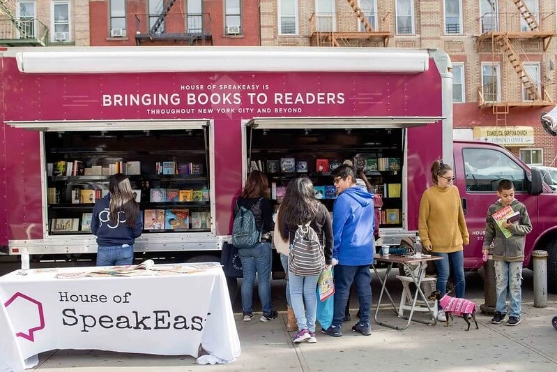House of SpeakEasy Bookmobile Block Party